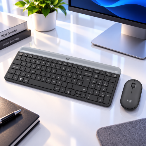 TECLADO-MOUSE LOGITECH MK470